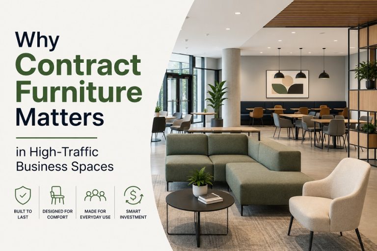 Why Contract Furniture Matters in High-Traffic Business Spaces Contract Furniture Matters
